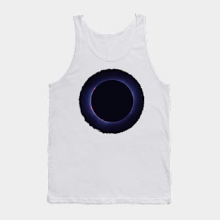 Total Eclipse Scribble Circle Frame Tank Top